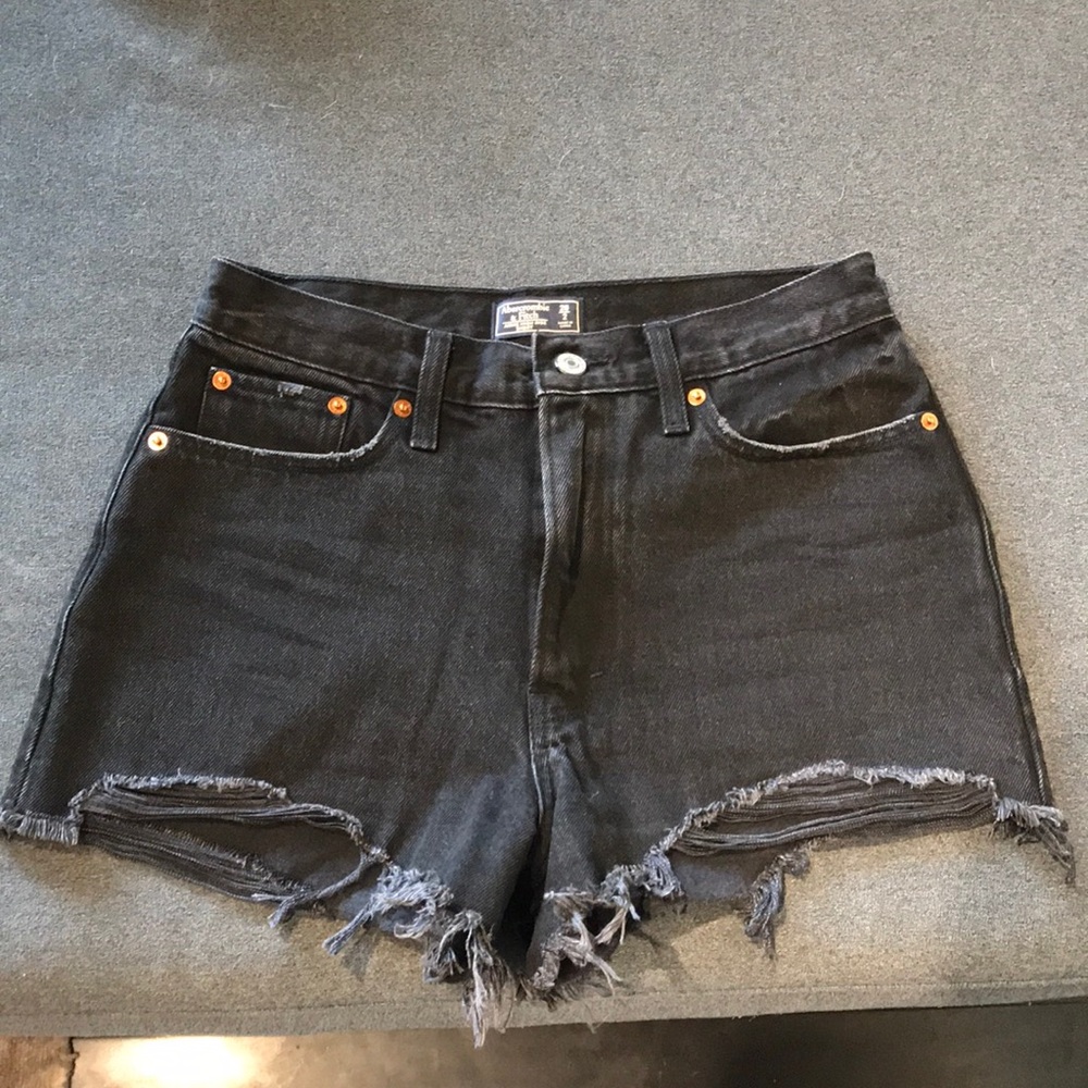 A&F high rise shorts